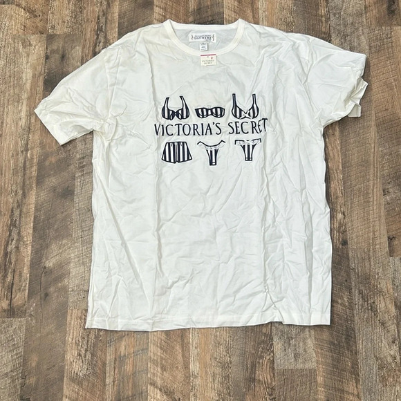 Vintage Victoria’s Secret Country Quality Cottons Swimsuit Coverup Shirt Small - Picture 1 of 6